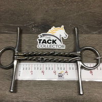 Double Twisted Wire Full Cheek Bit *gc, dirt, residue/gunk
