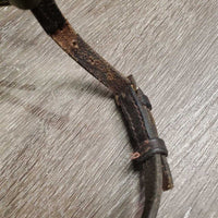 Rsd Narrow Noseband *gc, clean, xholes, scrapes, rubs, residue, loose keeper