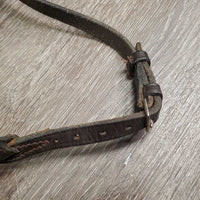 Rsd Narrow Noseband *gc, clean, xholes, scrapes, rubs, residue, loose keeper