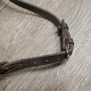 Rsd Narrow Noseband *gc, clean, xholes, scrapes, rubs, residue, loose keeper