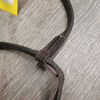 Rsd Narrow Noseband *gc, clean, xholes, scrapes, rubs, residue, loose keeper
