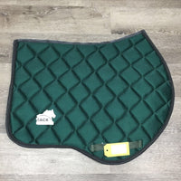 Mesh Shaped Jumper Saddle Pad, piping *vgc, hair
