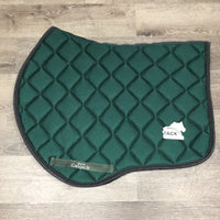 Mesh Shaped Jumper Saddle Pad, piping *vgc, hair
