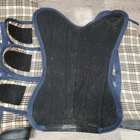 Tall Front & Hind Shipping Boots *gc, hairy, dirty, rip - hole, stains, older
