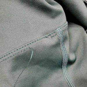 unlined Sticky Full Seat Riding Tight Breeches, Pull On, Pockets *vgc/gc, seam rubs & frays, unstitched seams/threads