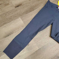 Sticky Full Seat Breeches *gc/fair, faded, seam puckers, seat rubs, v.rubbed & undone stitching