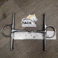 Thin Full Cheek Rotating Snaffle Bit *gc, clean, scratches