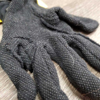 Light Cotton Pimple Grip Gloves *vgc, faded, edge rubs, threads