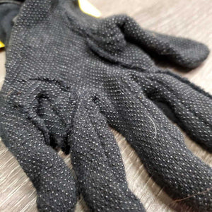 Light Cotton Pimple Grip Gloves *vgc, faded, edge rubs, threads