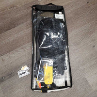 Pr Leather Half Chaps, bag, tags *new
