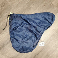 Nylon Saddle Cover, Drawstring *vgc, clean, mnr inner dirt?dust & stains
