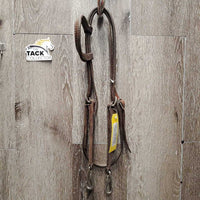 Rsd/FS Narrow Leather Breastplate *gc/fair, dirt, rubs, curled, stiff, dry, rubs, xholes

