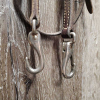 Rsd/FS Narrow Leather Breastplate *gc/fair, dirt, rubs, curled, stiff, dry, rubs, xholes
