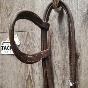 Rsd/FS Narrow Leather Breastplate *gc/fair, dirt, rubs, curled, stiff, dry, rubs, xholes