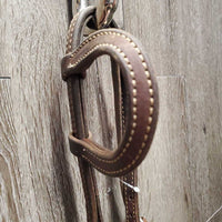Rsd/FS Narrow Leather Breastplate *gc/fair, dirt, rubs, curled, stiff, dry, rubs, xholes