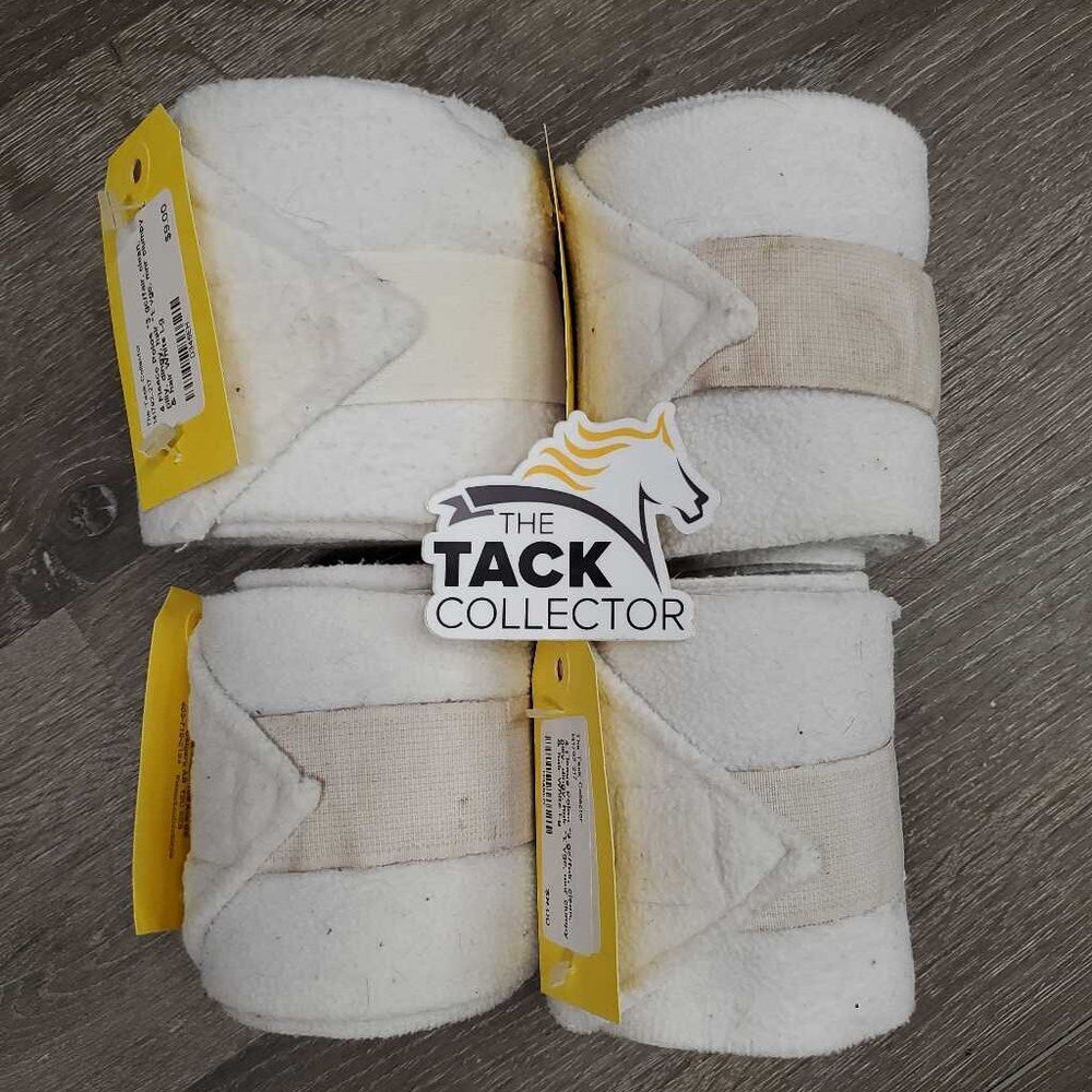 4 Fleece Polos *3 gc/fair, clean, pilly, dingy, hair *1: vgc, mnr clumpy & hair