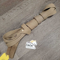 Cotton Web Draw Reins, loops *vgc, mnr edge rubs, stains & dirt, older