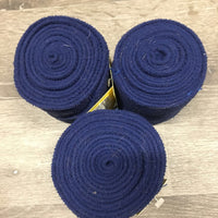 3 Fleece Polos *gc, clean, hair, mnr clumpy
