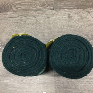 2 Fleece Polos *gc, clean, clumpy, hairy, marker, older
