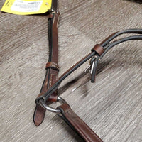Rsd FS Figure 8 Noseband, Sheepskin *vgc, clean, rubs, faded spots, stiff, mnr residue, stains & dents, creases
