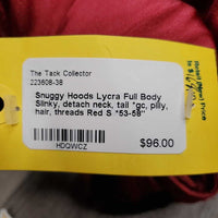 Lycra Full Body Slinky, detach neck, tail *gc, pilly, hair, threads
