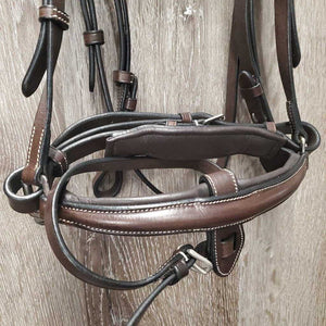 Rsd Padded Monocrown Bridle, Flash, Crank, Rubber Reins *new