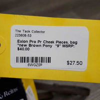 Pr Cheek Pieces, bag *new
