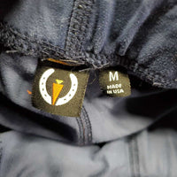 JUNIORS Sticky Full Seat Riding Tight Breeches, Pull On, 2 Thigh Pocket *gc/fair, v.rubbed & pilly seat, seam rubs
