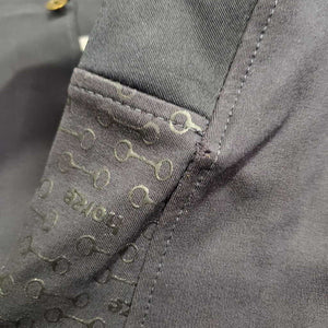High Waist Sticky Full Seat Breeches *gc, v.rubbed & pilly, undone stitching, thin/holey edges