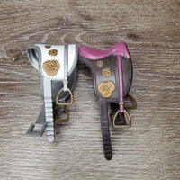 Grand Champion & Breyer Horse Set: English Rider, 2 saddles, 3 Saddle Pads *vgc, clean, mnr scratches
