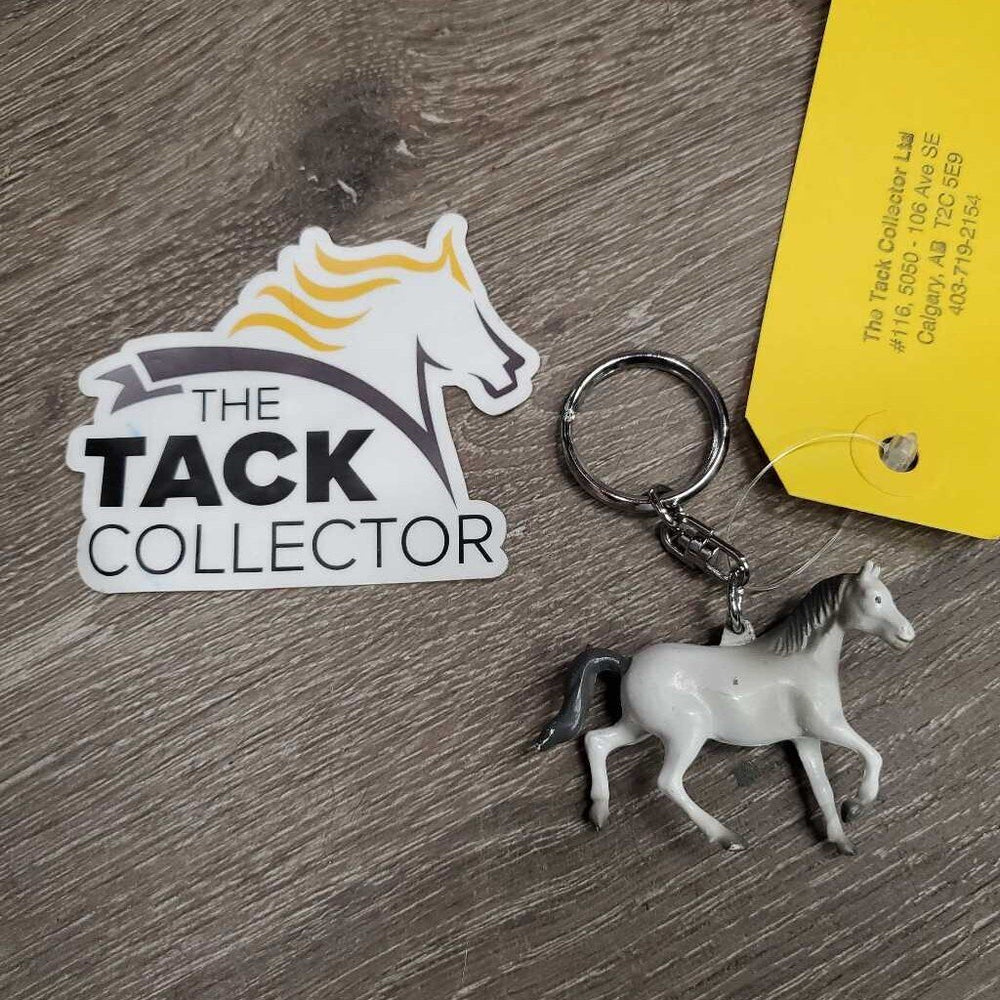 Plastic Horse Keychain *gc, broken ear