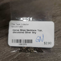 Horse Shoe Necklace *fair, discolored
