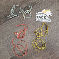 3 Glitter Rope Horse Toy Halters *xc
