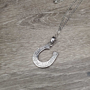 Horse Shoe Necklace, Suede Cowboy Hat Box *vgc, dirty hat