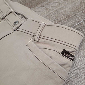Euroseat Breeches *vgc, mnr pilly lining, fading & undone stitching, discolored seat & legs, seam puckers