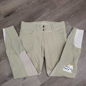 Euroseat Breeches *vgc, mnr undone stitching & stains, seat rubs & pills, seam puckers, discolored/stained seat & legs