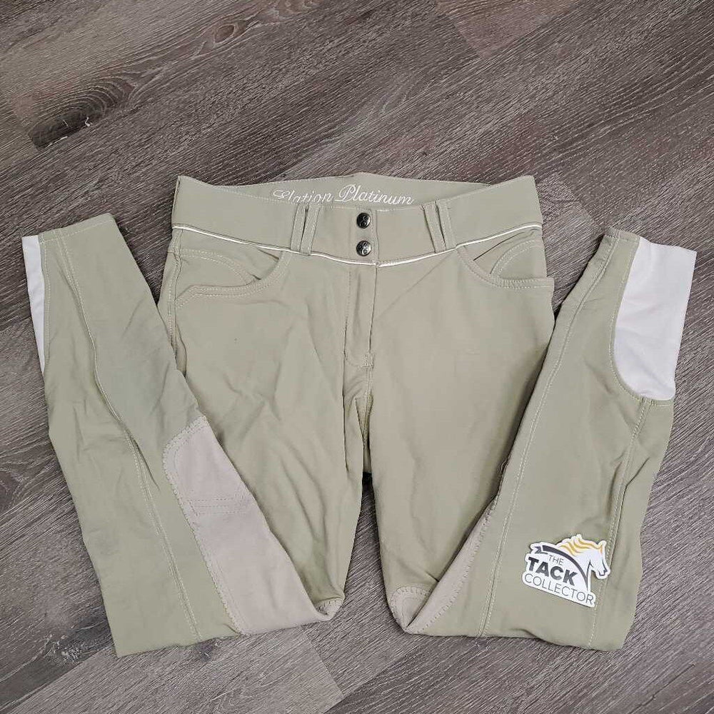 Euroseat Breeches *vgc, mnr undone stitching & stains, seat rubs & pills, seam puckers, discolored/stained seat & legs
