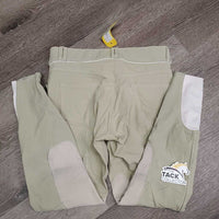 Euroseat Breeches *vgc, mnr undone stitching & stains, seat rubs & pills, seam puckers, discolored/stained seat & legs