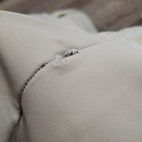 Euroseat Breeches, Knee Patches *gc/vgc, undone seams, stained seat & legs, pulled seat seam, rubs, pills
