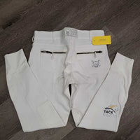 Euroseat Breeches *vgc/xc, seam puckers, mnr hair
