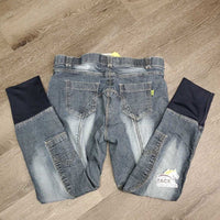 Euroseat Breeches *vgc, faded, seam puckers
