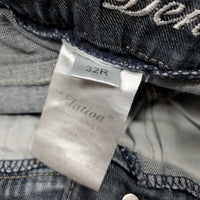 Euroseat Breeches *vgc, faded, seam puckers