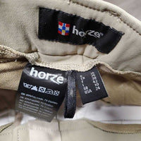 Euroseat Breeches *vgc, seam puckers, mnr sticky rubs, stains & curled waist
