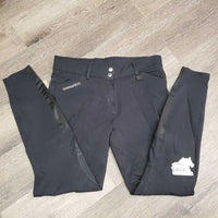 Euroseat Breeches *gc, hair, mnr faded, rubs, pills, seam puckers
