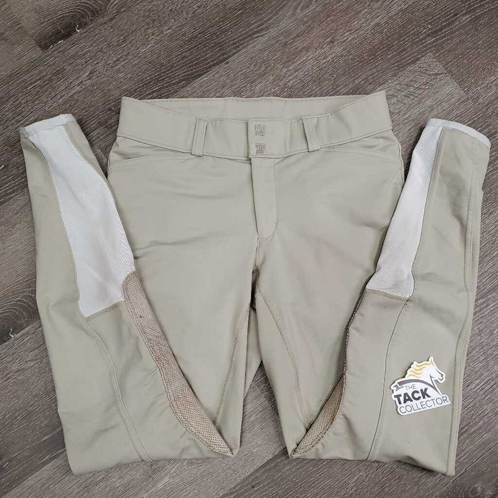 Euroseat Breeches *gc, patches: stiff, discolored, peeling & dry, seam rubs, older?