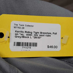 Riding Tight Breeches, Pull on *xc, older, mnr seat rubs