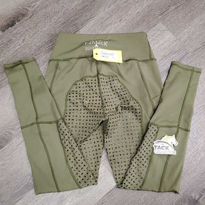 Unlined Sticky Full Seat Riding Tight Breeches, Pull On *xc/like new