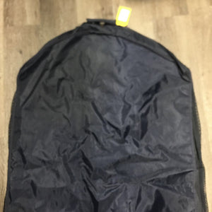 Hvy Duty Nylon & Mesh Garment Bag, Zipper "Ironstone Farm" *gc, clean, mnr stains?marks