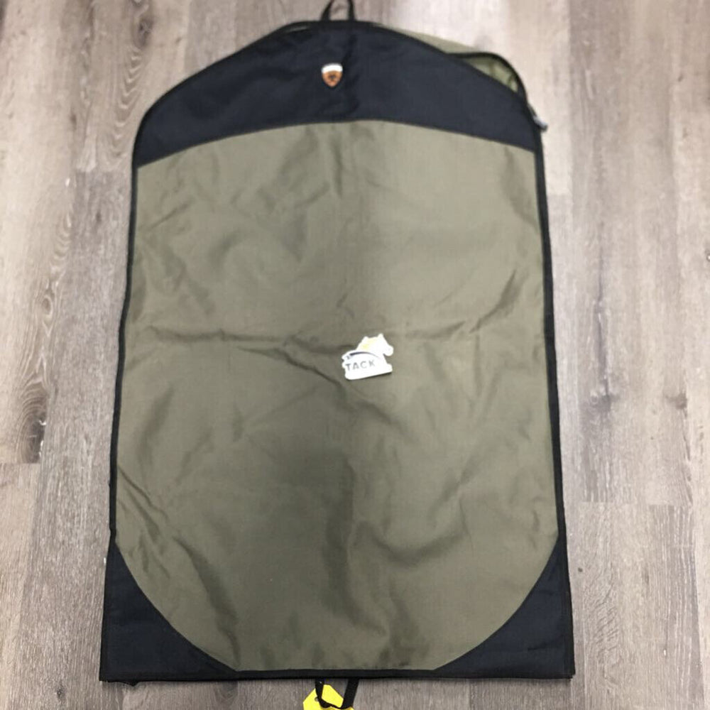 Hvy Garment Bag, Zipper *vgc, mnr stains, discolored tabs, older