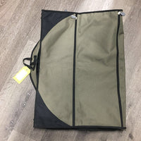 Hvy Garment Bag, Zipper *vgc, mnr stains, discolored tabs, older
